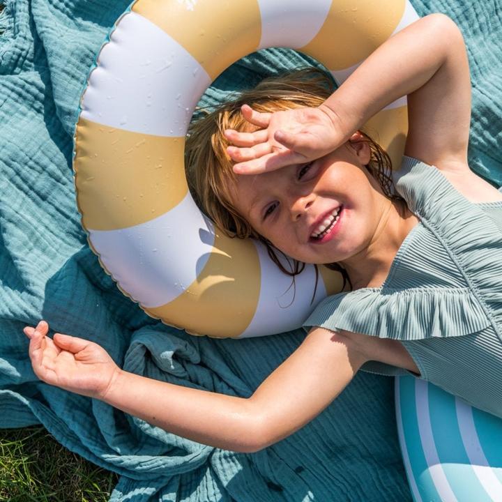 Produktbild Quut Schwimmring Medium Banana Blue 60 cm, Breite: 60