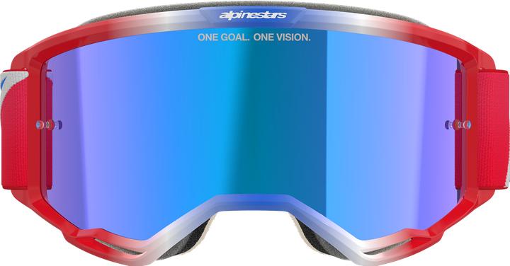 Produktbild Alpinestars Goggle Vision 5 Corp Red/Wht