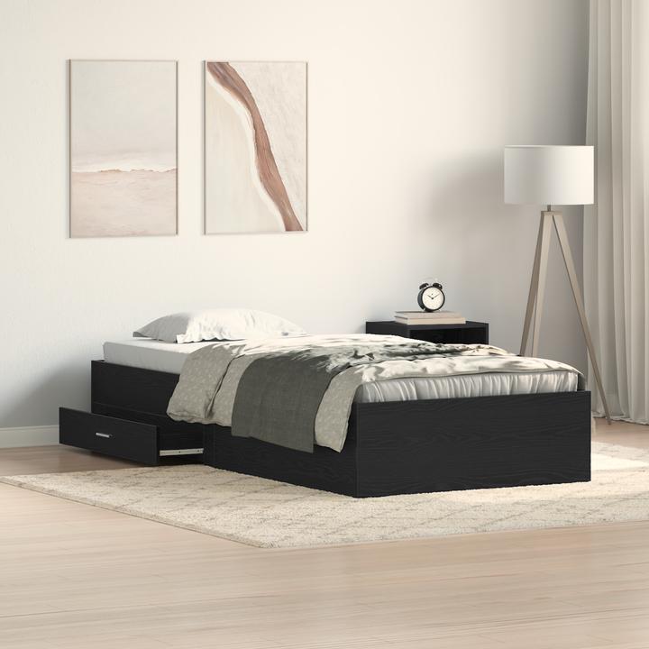 Image du produit vidaXL Rustikales Bett (100 x 200 cm)