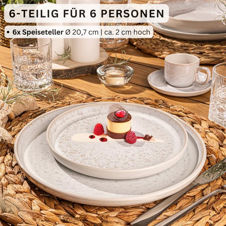 Image du produit Sänger Geschirr Dessertteller Set Key West (6 x, 20.70 cm)