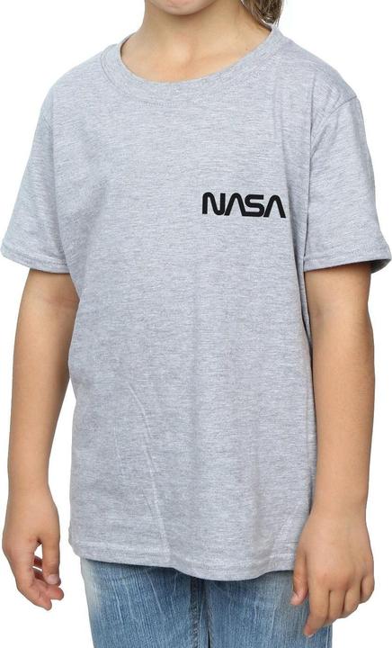 Produktbild Nasa Modern Logo Chest TShirt Mädchen (116)