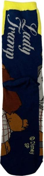 Immagine prodotto Disney Susi e Scamp Story Kiss Medio Alto - Calzini (36 - 39)