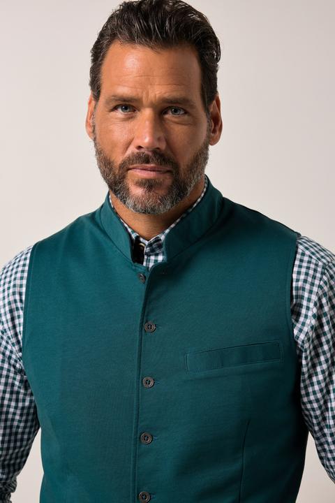 Produktbild JP1880 Weste, Tracht, Sweat, Stehkragen, Stickerei, bis 7 XL (XL)