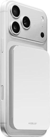 Celly MAGSAFE PB MATCH 5000MAH WHITE (5000 mAh, 15 W)