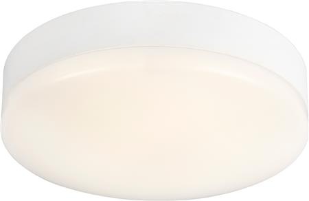 Actual product image Csdk SL LED ceiling light Moon Basic 255 S, 3000K/4000K via DIP switch. 880-900lm 11W, IP44, 230V.