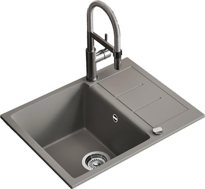 Produktbild Bergström Rom (Einbauspüle mit Abtropffläche, 62 cm, 50 cm)