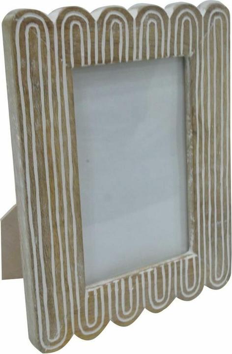 Actual product image DKD Home Decor Fotorahmen 19 x 2 x 21 cm 16 x 2 x 21 cm natürlich Kolonial Mango-Holz