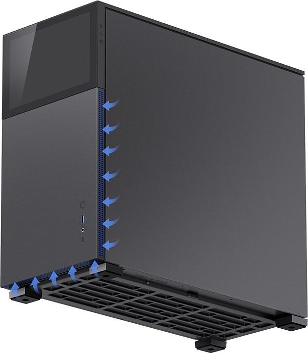 Produktbild Jonsbo D41 Screen (ATX, mATX, Mini-ITX, DTX)