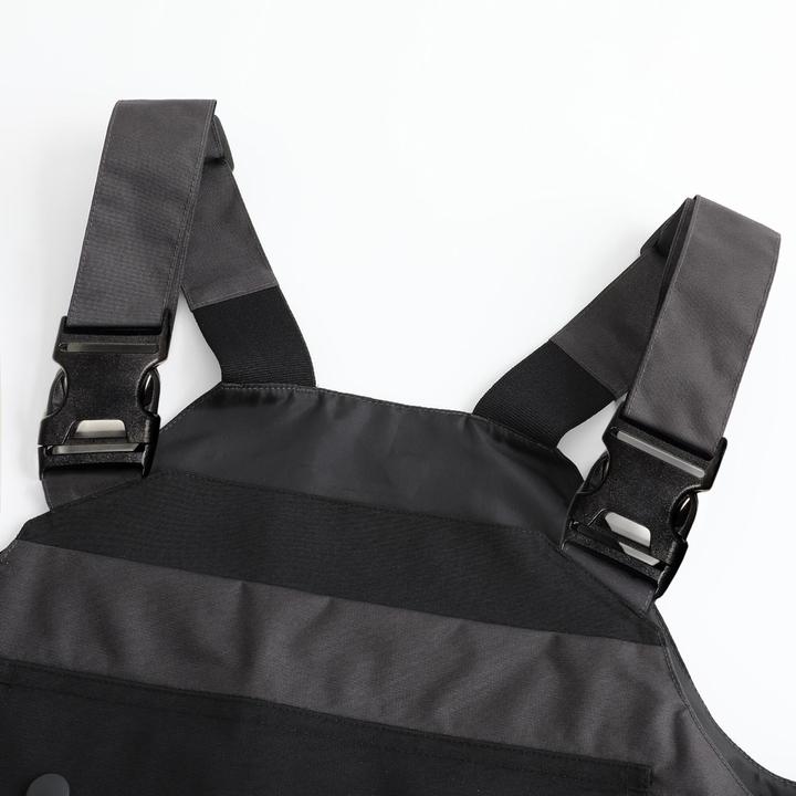 Produktbild Dreamscape Snowboardhose Latzhose Erwachsene wasserdicht - 500 schwarz (L)