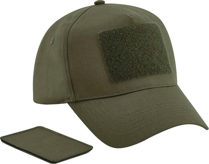 Actual product image Beechfield Unisex Adult Removable Patch Baseball Cap