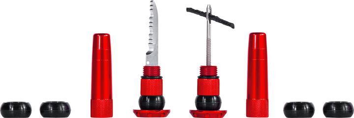 Muc-Off Patch kit Stealth Tubeless Punctures Plug Red