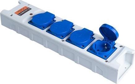 Actual product image Connectra 46.477.00 Kontaktblock Nylon 4fach ohne Kabel (4x)