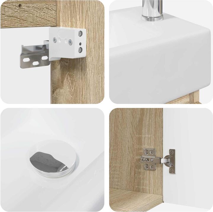 Actual product image vidaXL Badezimmer-Waschtisch (455 mm, 225 mm)