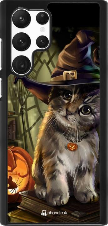 Immagine prodotto PhoneLook Copertina Halloween 21 Gatto stregone (Samsung Galaxy S22 Ultra)