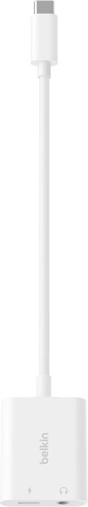 Actual product image Belkin RockStar Adapter (3.5mm socket, USB Type C)