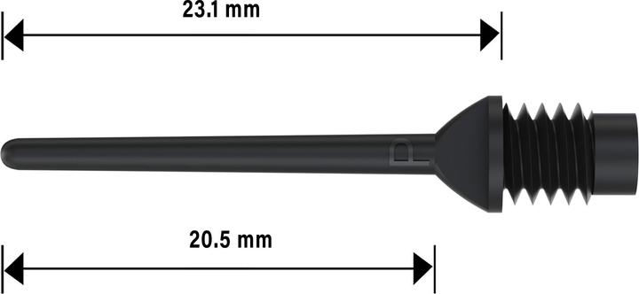Actual product image Bull's PowerPro Soft Tips 6mm(2BA)