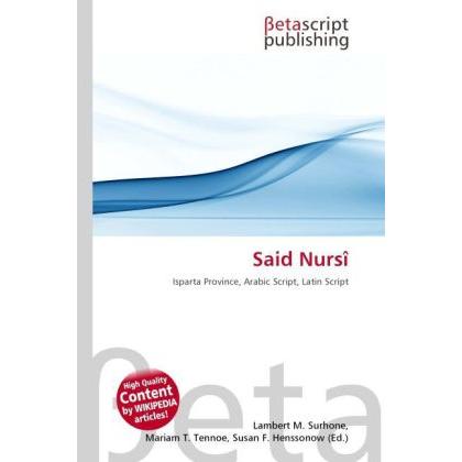 Said Nursî, Fachbücher
