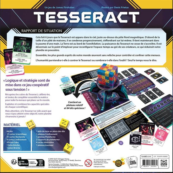 Productafbeelding Don't Panic Games Jeu - Tesseract (Frans, 1 - 4 Spelers)
