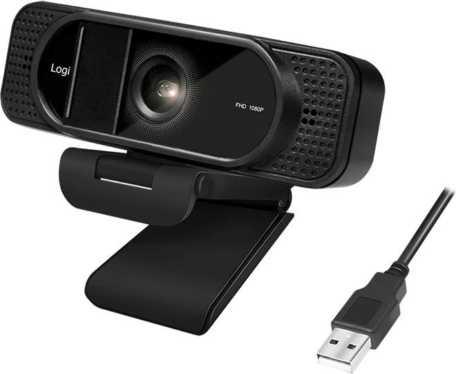 Produktbild LogiLink Webcam 1080p FHD Webcam + Mikrofon Privacy 96° (2 Mpx)