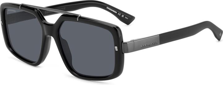 Actual product image Dsquared2 D2 0120/s Rectangular Acetate Men's Sunglasses