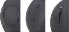 Produktbild Alba Creation Sitzhocker"MHBALL" hellgrau Bezug Polyester Sitzdurchmesser 650 mm mit Griff