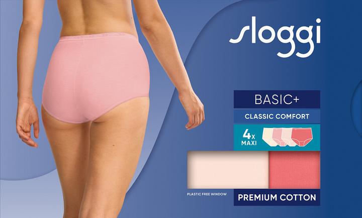 Produktbild Sloggi Maxislip Originals Basic (54, 4er Pack)