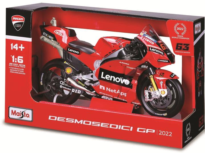 Image du produit Maisto Ducati Desmosedici Moto GP Bagnaia