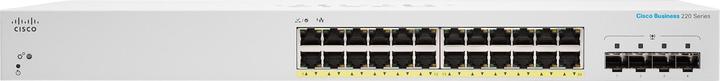 Actual product image Cisco Business 220 Series CBS220-24P-4G (28 ports)