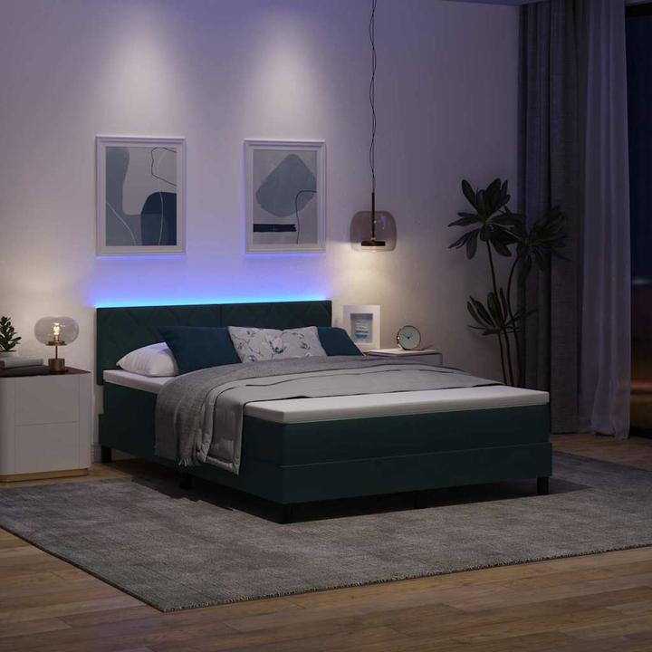Produktbild vidaXL Modernes Bett (140 x 190 cm)