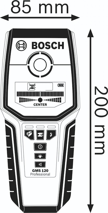 Actual product image Bosch Professional Ortungsgerät GMS 120-27