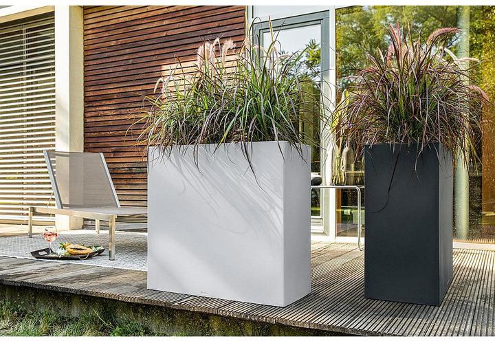 Produktbild Lechuza CANTO Stone 80 wide quarzweiss (37 cm)