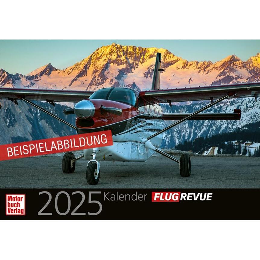 Thumbnail - Motorbuch, Agenda, FLUG REVUE Kalender 2025 (Deutsch)