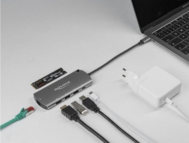 Image du produit Delock Station d'accueil USB Type-C™ avec slot M.2 (USB-C)