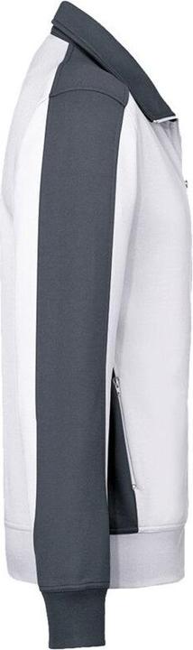 Image du produit Hakro Veste sweat Contrast Perf blanc/anthracite Gr.6XL (6XL)