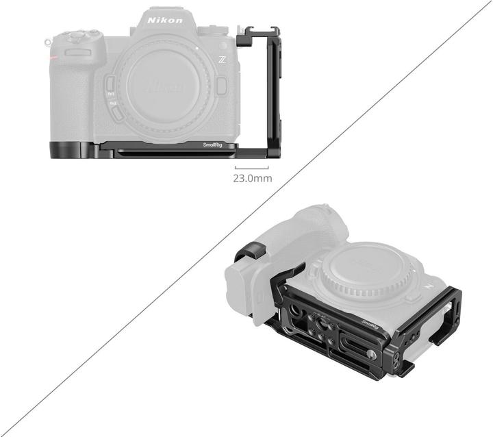 Actual product image SmallRig L-Shape Mount Plate for Nikon Z 6III 4523