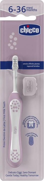 Chicco Zahbürste, LILAC - 6-36m (Weich, 1 x)