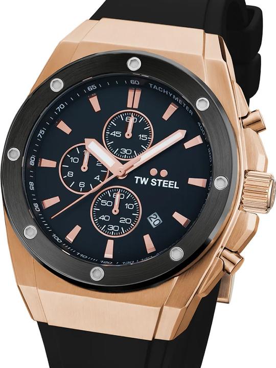 Image du produit TW-Steel CE4103 CEO Tech Chronographe Montre Homme 44mm 10ATM (Chronographe, 44 mm)