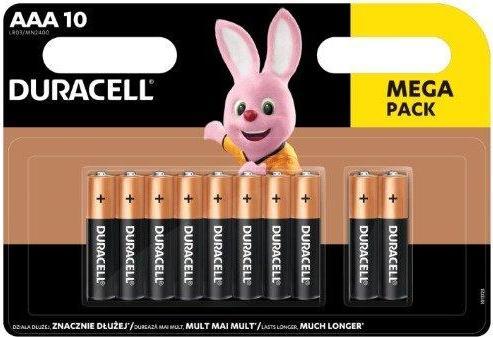 Image du produit Duracell Batteries AAA 10 Vnt (10 pcs, Spécifique à l'appareil)