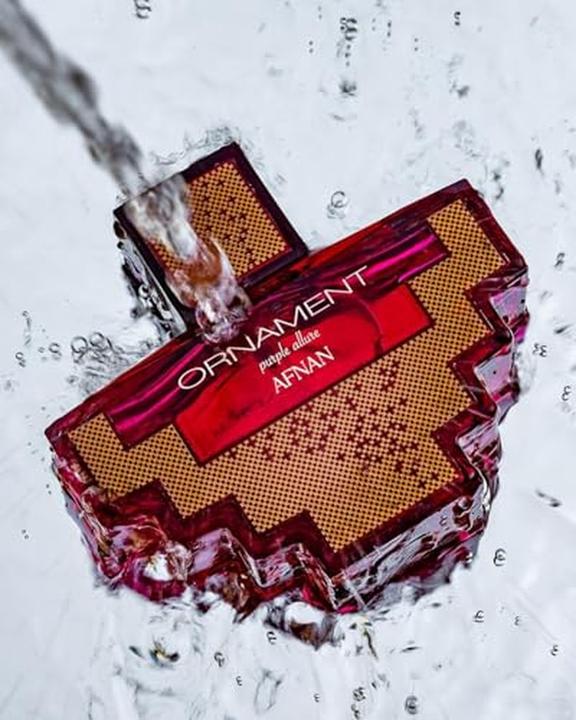 Actual product image Afnan Ornament Purple Allure by Eau de Parfum Spray 100 ml (Eau de parfum, 100 ml)