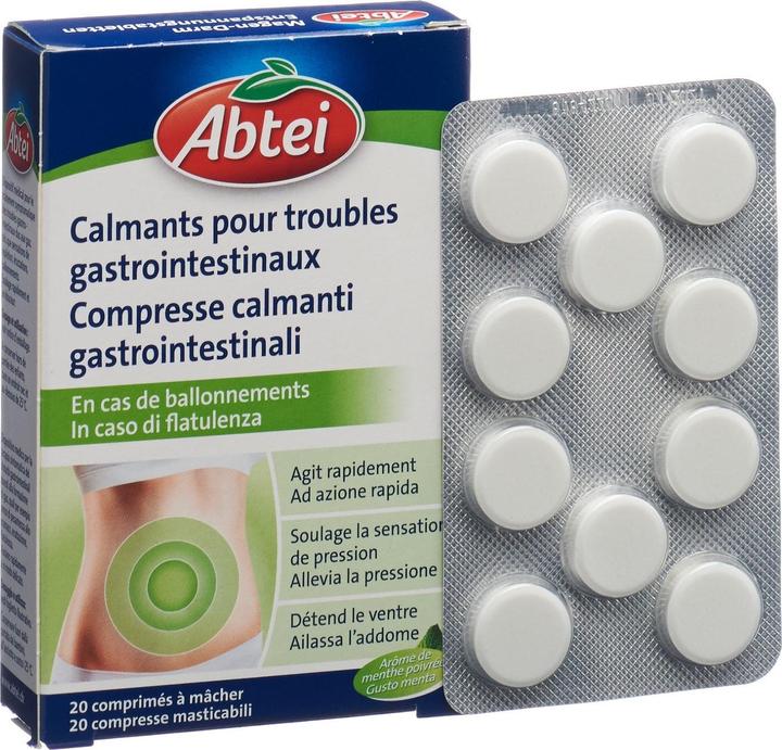Image du produit Interdelta Comprimés de détente gastro-intestinale (20 pcs) (20 pièce(s), Cachets, 500 g)