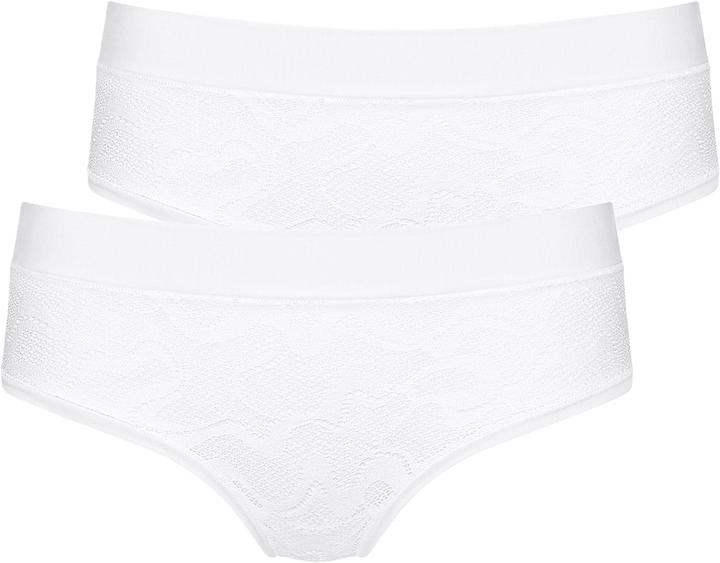 Actual product image Sloggi 2 Pack Go Allround Lace Midi Briefs (One size, pack of 2)