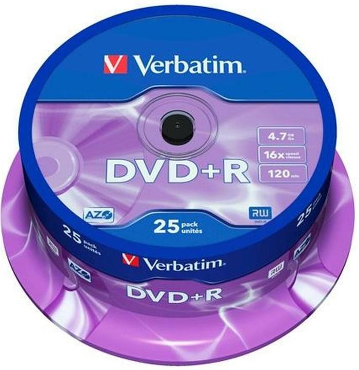 Image du produit Verbatim DVD+R 4,7 GB 16x (8 Stück) (8x)