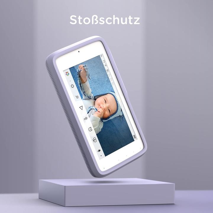 Actual product image Hubble Connected Premium Baby Monitor with Camera, 5-Inch Touchscreen, Night Vision, Two-Way Talk, Privacy Mode (Video & Audio)