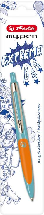 Immagine prodotto Herlitz Biros my.pen turchese/arancio (Turchese/arancione, 1x)