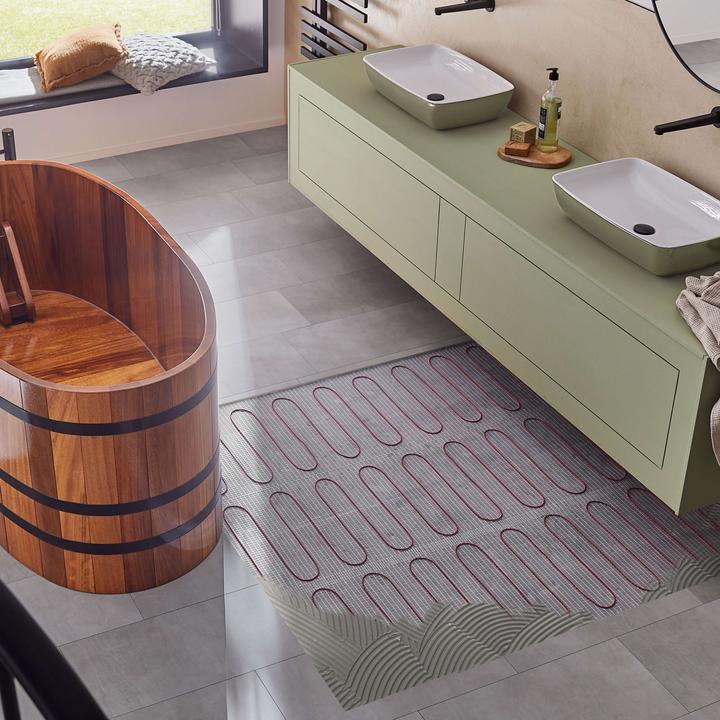 Actual product image AEG Haustechnik Comfort Turbo Thermo Floor TBS TC 200/4 Set Plus, electr. underfloor heating complete set 4 m², 200