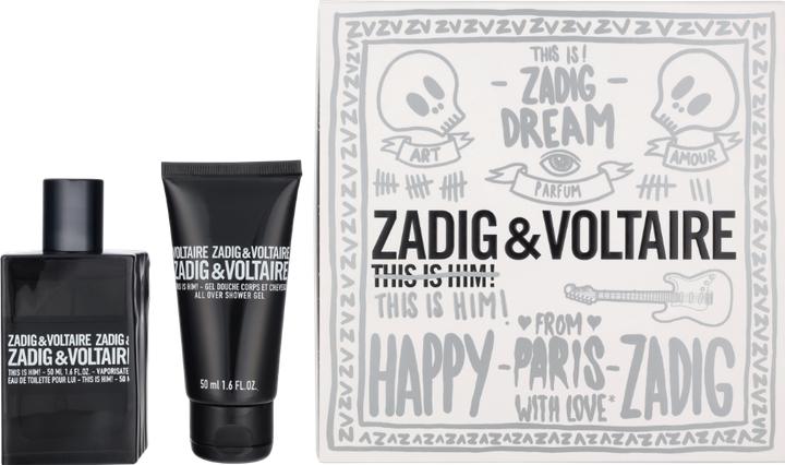 Produktbild Zadig & Voltaire This is Him! Christmas 2023 Eau de Toilette 50 / Shower Gel (Eau de Toilette, 100 ml)