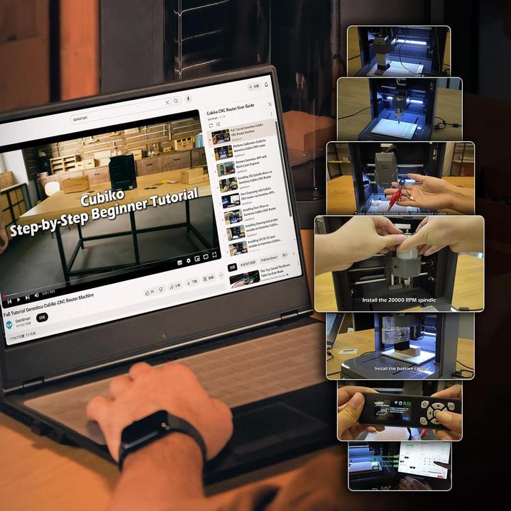 Actual product image Genmitsu CNC milling machine