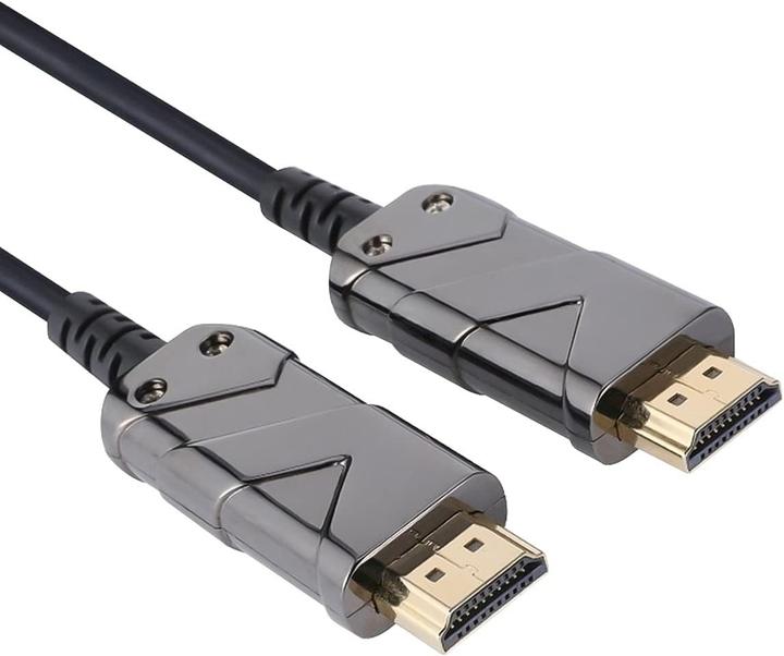 Productafbeelding PremiumCord Ultra High Speed HDMI 2.1 optický fiber kabel 8K@60Hz, zlacené 10m (10 m)