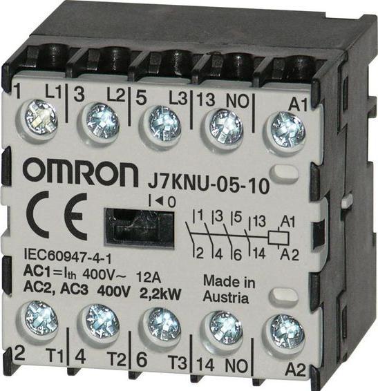 Produktbild Omron Industrial Automation Schütz 3 Schliesser 24V 5A