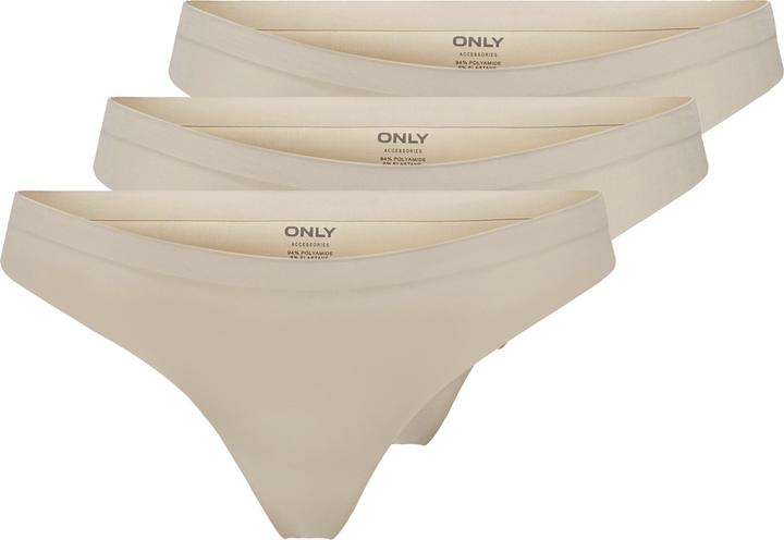 Produktbild Only Onltracy Bonded Thong 3-Pack Noos Acc (XS, 3er Pack)